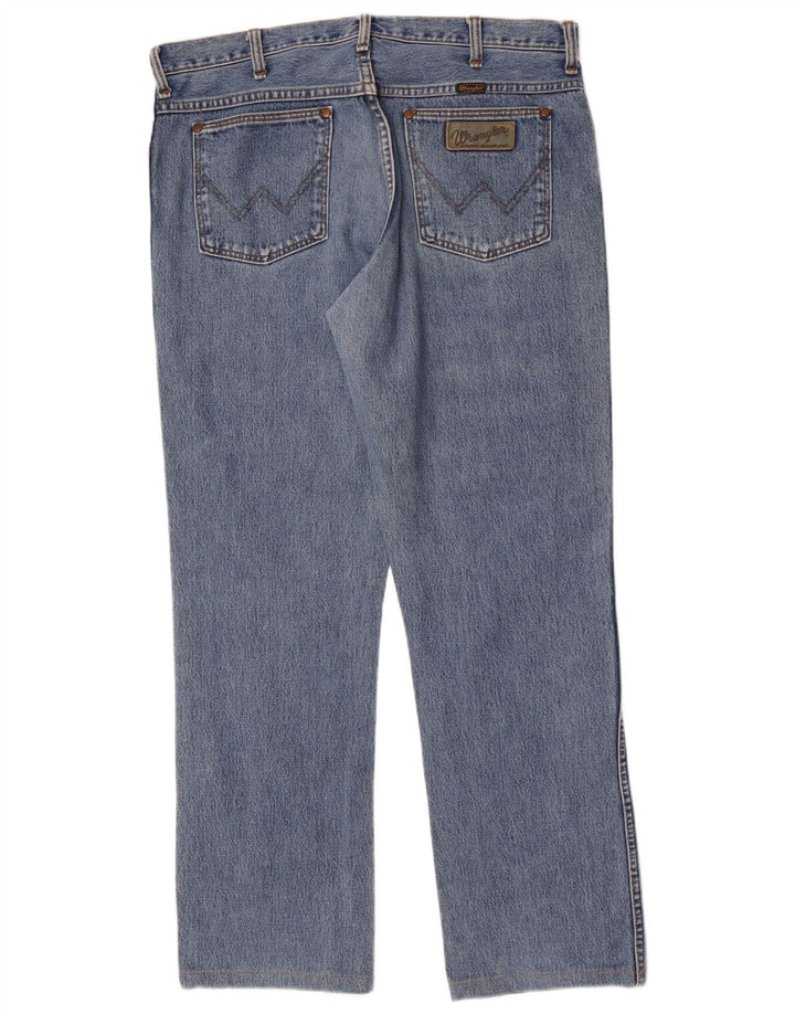 Wrangler Herren Straight Jeans W36 L31 Blau