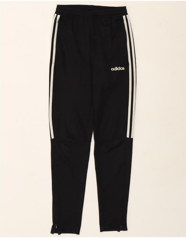 Adidas Damen Aeroready Trainingshose UK 6 XS Schwarz Polyester