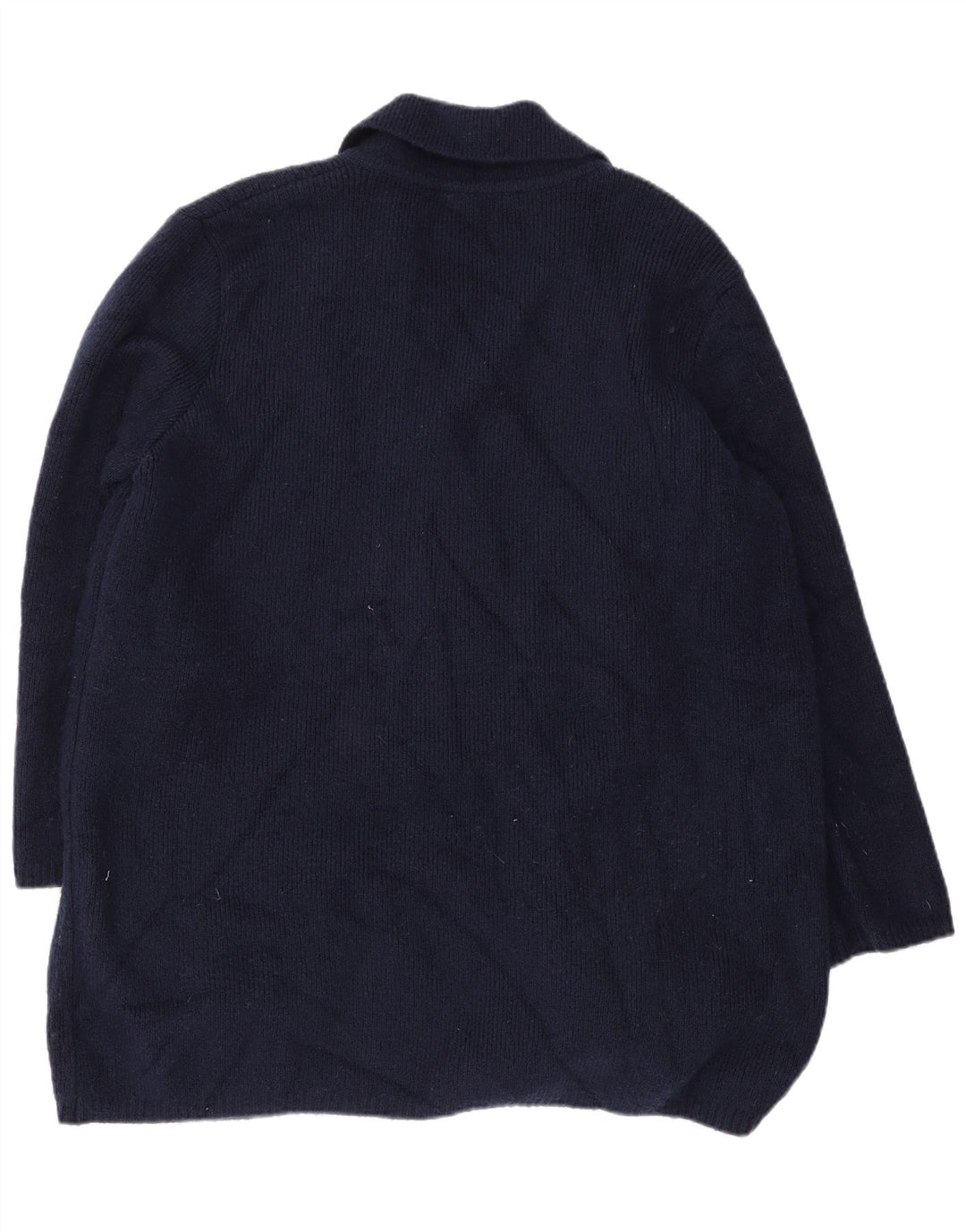 Marks & Spencer Damen Longline-Cardigan-Pullover UK 16 Large Marineblau