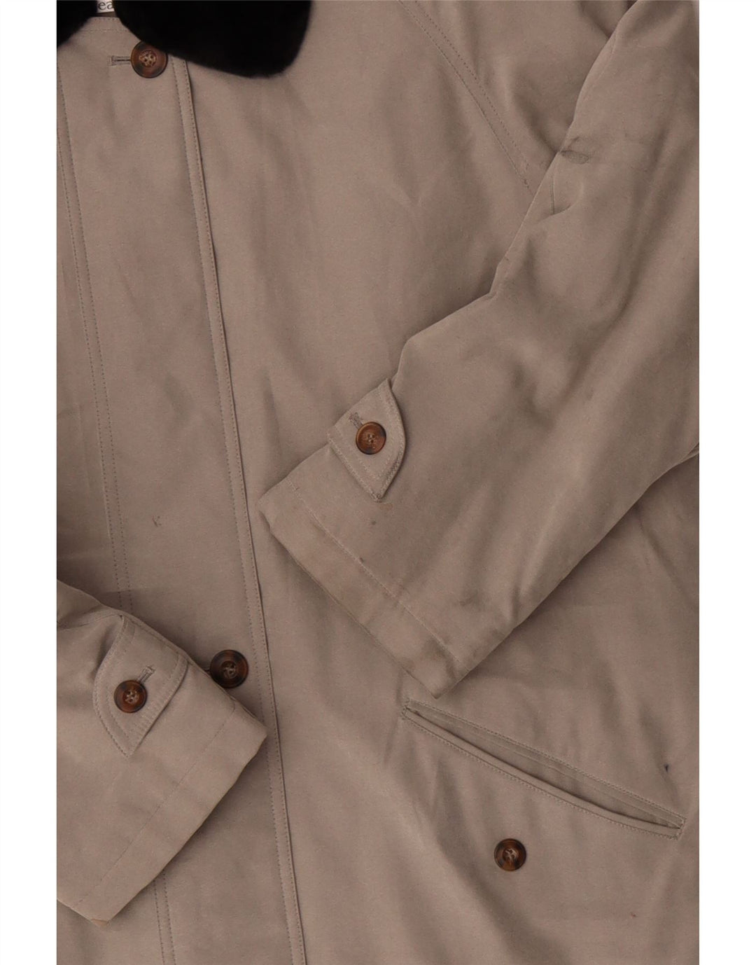 ST. BERNARD Damenmantel UK 20 2XL Graues Colourblock-Polyester