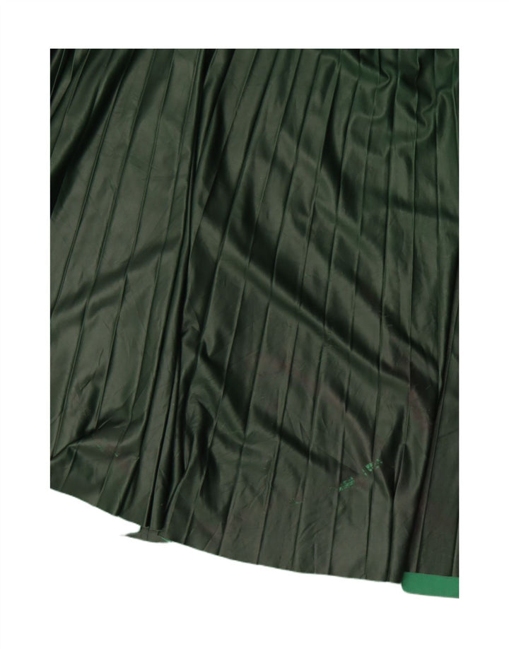 Zara Damen Faltenrock Medium W28 Grün