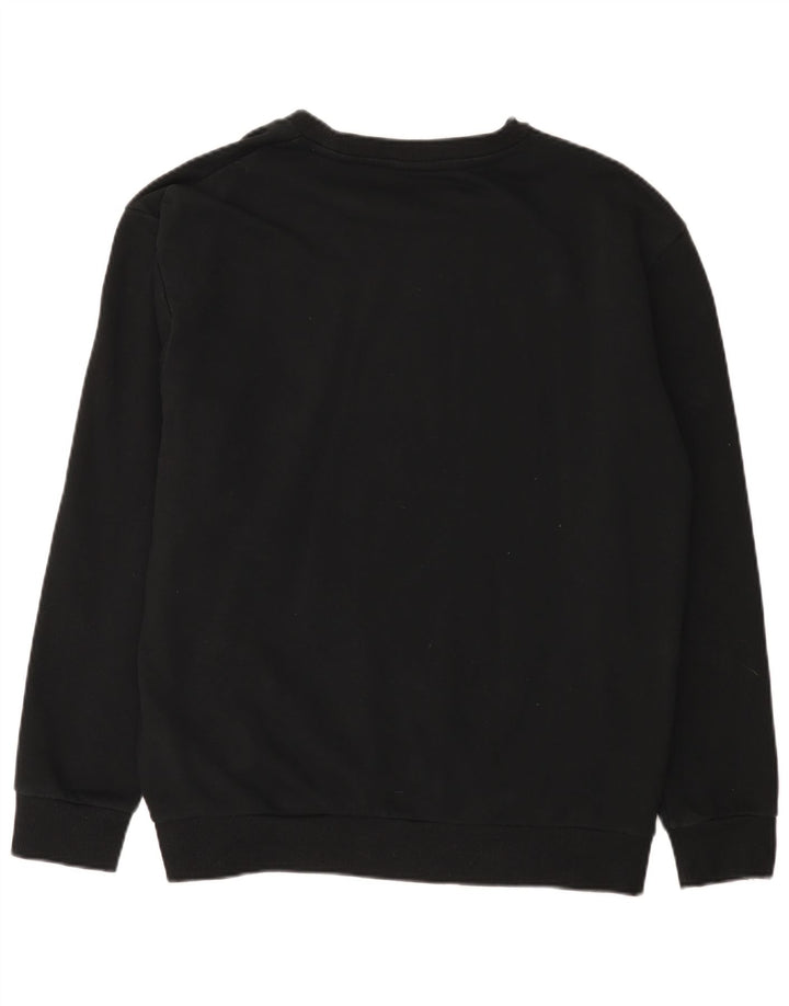Fila Herren Sweatshirt Pullover Große schwarze Baumwolle