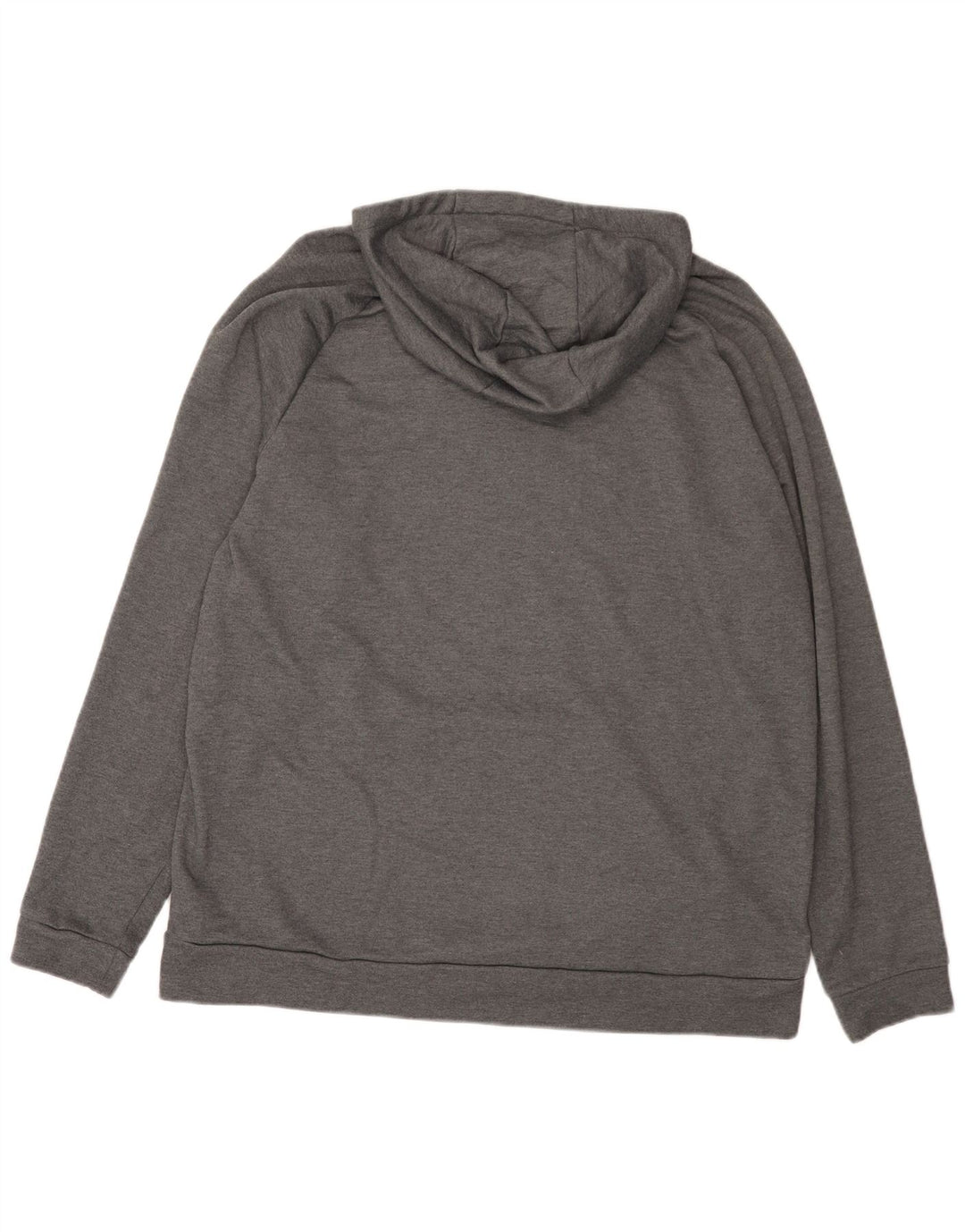 Nike Herren Dri Fit Graphic Hoodie Pullover XL Grau Polyester