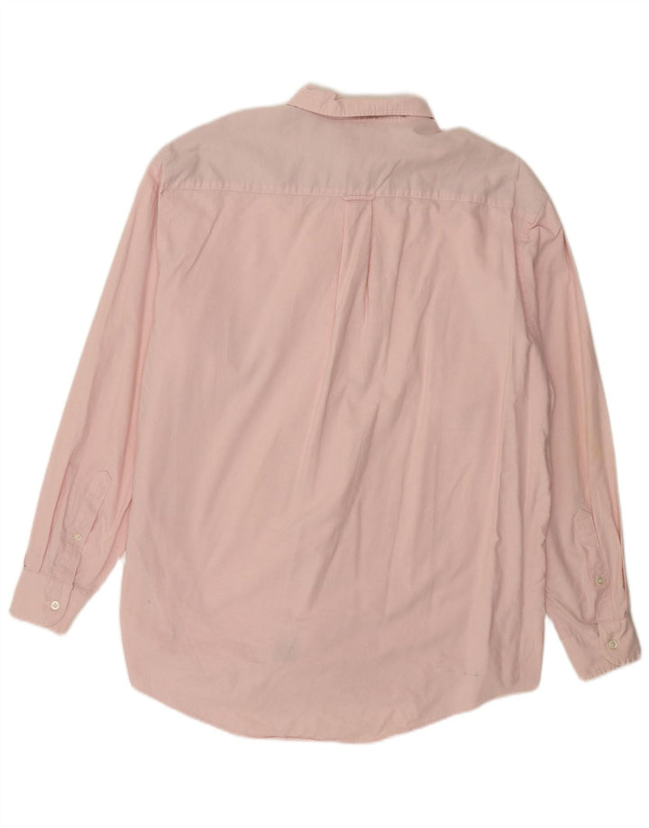 Nautica Herren-Hemd, groß, rosa, Baumwolle