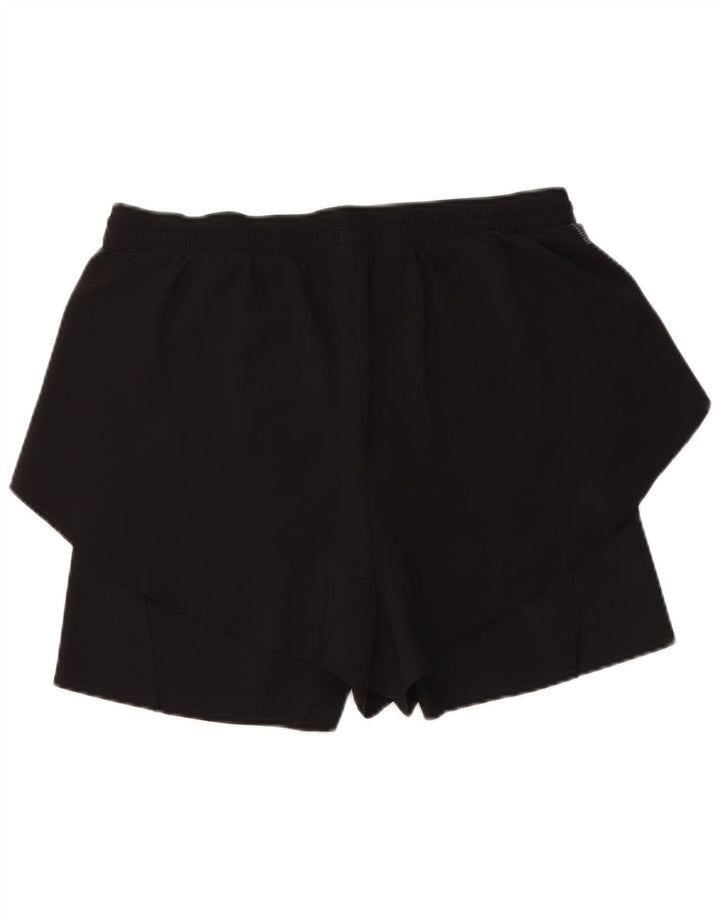 ADIDAS Damen Sportshorts mit normaler Passform, UK 16/18, Größe L, Schwarz