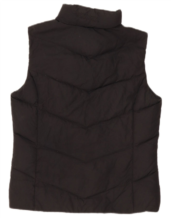 Columbia Damen-Übergröße, gepolsterte Weste, UK 10, Größe S, Schwarz, Polyester