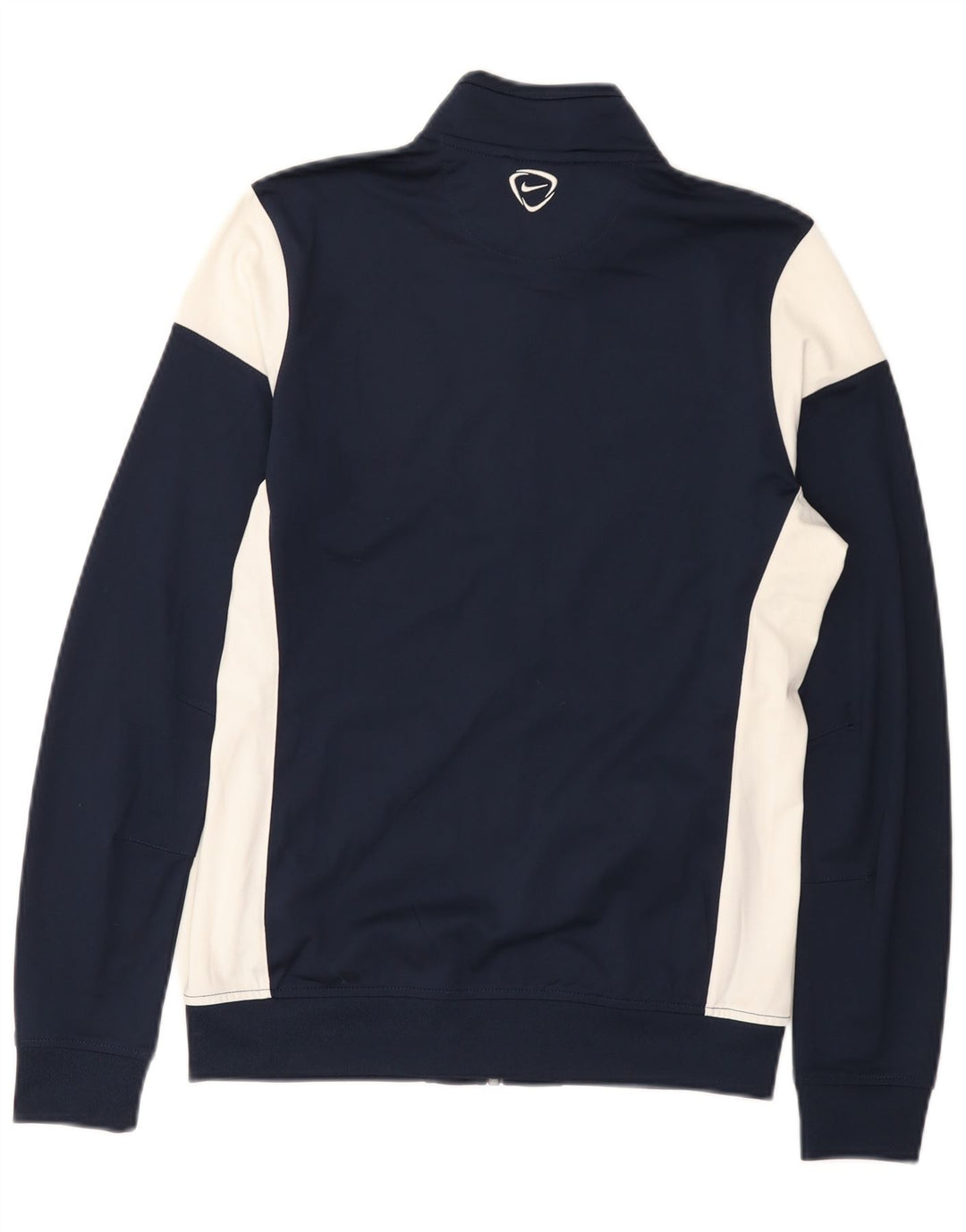 Nike Herren-Dri-Fit-Trainingsanzug-Top-Jacke, mittelgroß, Marineblau, Farbblock