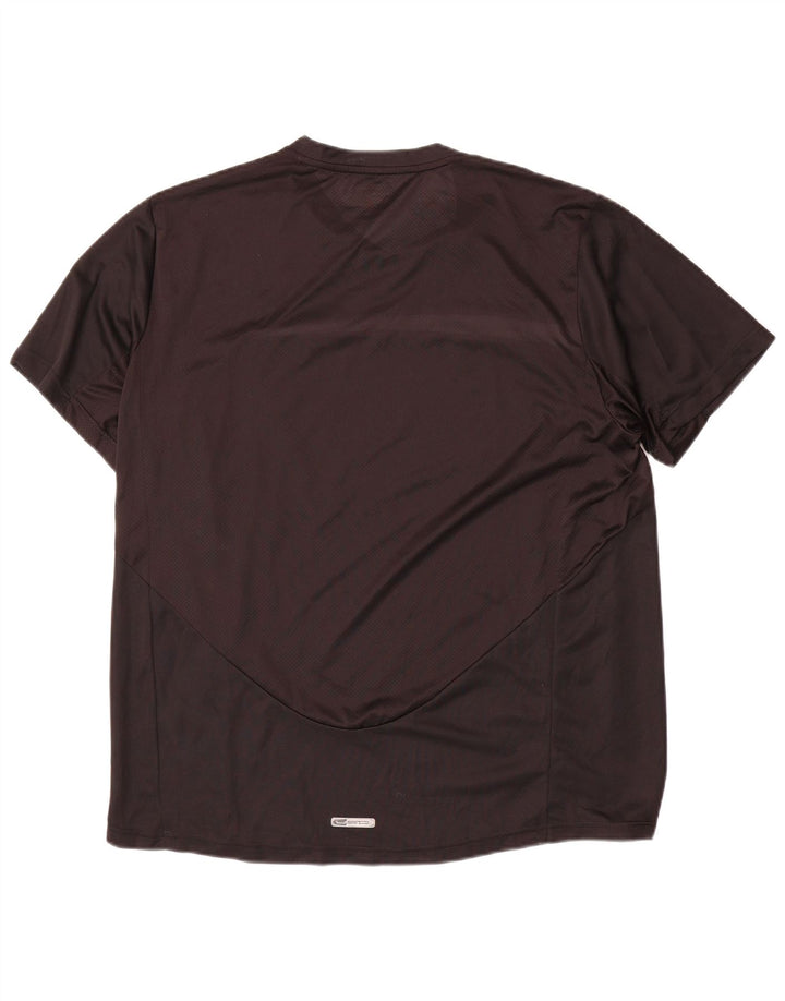 Puma Herren T-Shirt Top Large Schwarz Colourblock