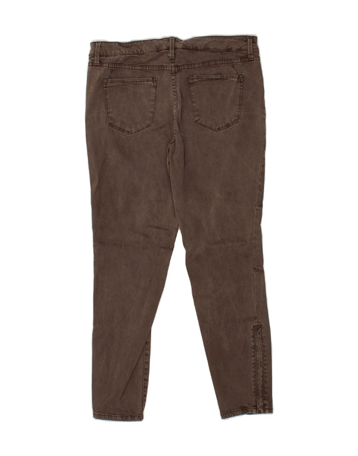 MOSSIMO Womens Mid Rise Jegging Jeans US 12 Large W34 L27  Grey Cotton Vintage Mossimo and Second-Hand Mossimo from Messina Hembry 