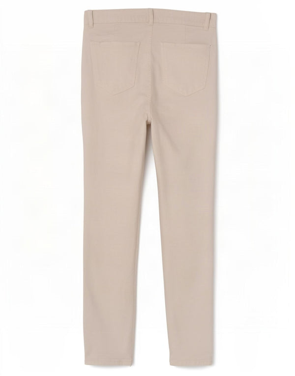 Zara Damen Skinny Jeans EU 40 Medium W30 L28 Weiße Baumwolle