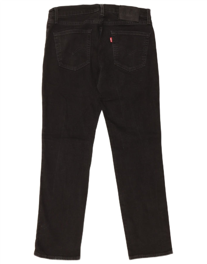 Levi's Damen Slim Jeans W32 L30 Schwarze Baumwolle