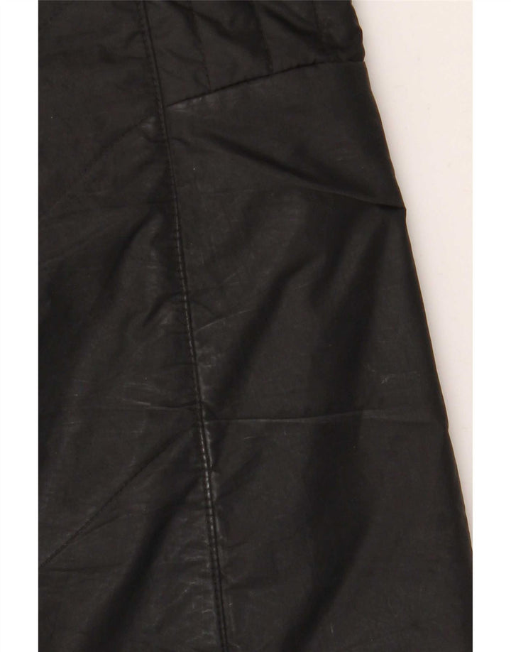 Jack Wolfskin Damen Kapuzenmantel, gepolstert, UK 10, Größe S, Schwarz, Polyester
