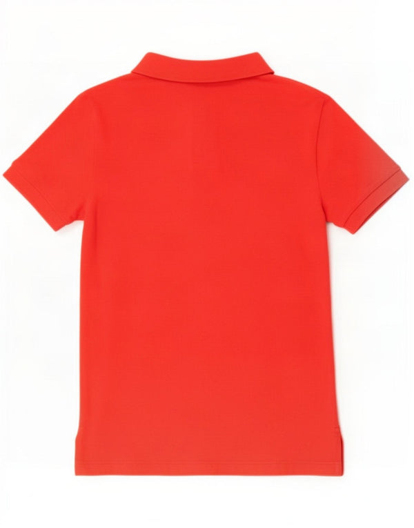 Polo Ralph Lauren Jungen-Poloshirt, 10–11 Jahre, mittelrote Baumwolle