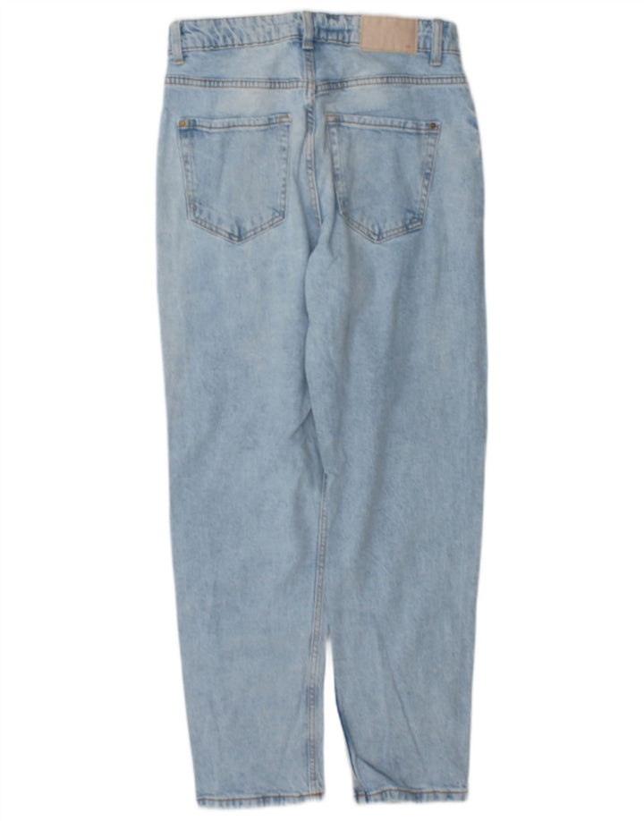 Zara Damen Tapered Jeans EU 38 Small W28 L28 Blau