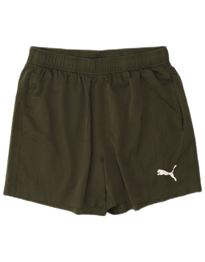 Puma Herren Sportshorts, groß, Khaki, Polyester