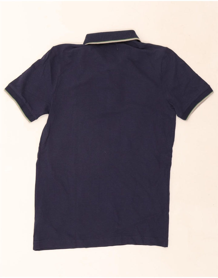 Kappa Herren-Poloshirt, mittelmarineblaue Baumwolle