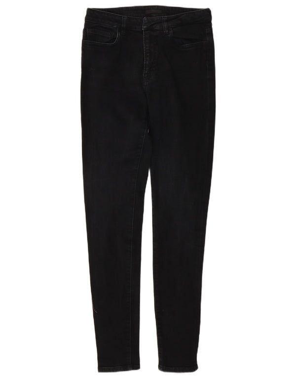 Prada Damen Skinny Jeans W26 L30 Schwarz