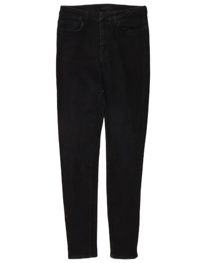 Prada Damen Skinny Jeans W26 L30 Schwarz