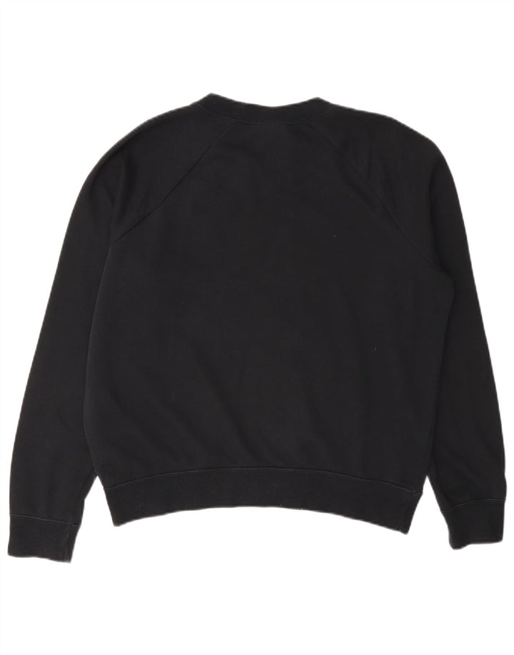 Nike Damen-Sweatshirt in Übergröße, Größe S, Schwarz, Baumwolle, UK 10