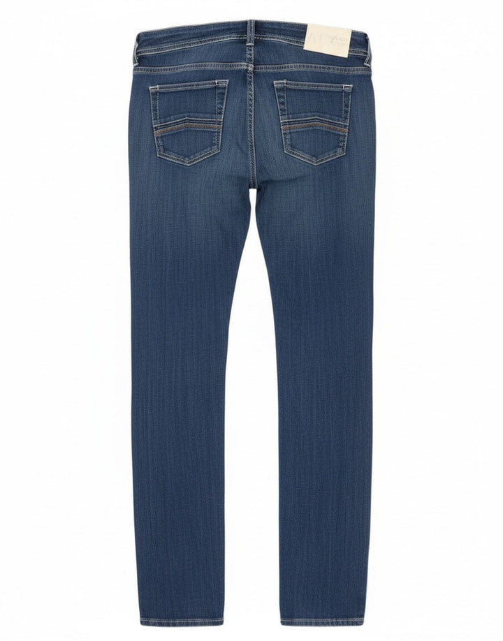 Armani Damen Slim Jeans W29 L32 Blaue Baumwolle