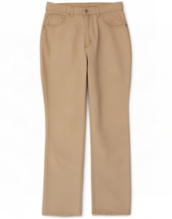 Marks & Spencer Damen-Freizeithose mit mittlerer Leibhöhe UK 12 Mittel W28 L28 Beige