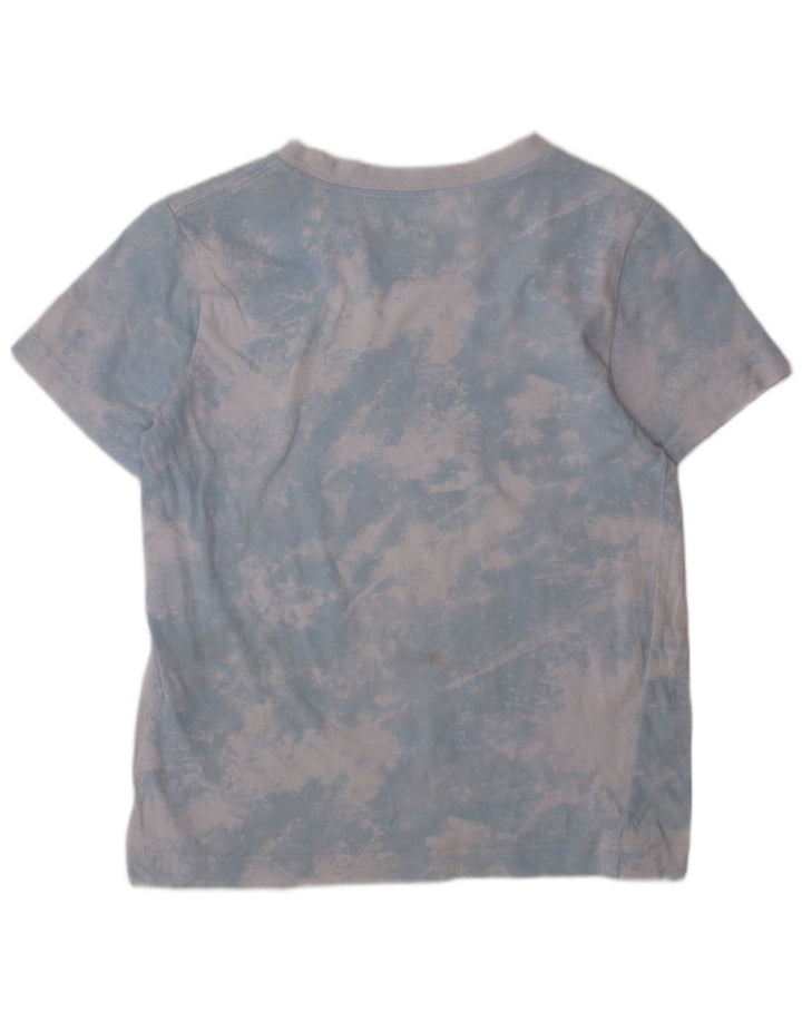 NIKE Grafik-T-Shirt für Jungen, 6–7 Jahre, Größe L, Blau, Batikfärbung