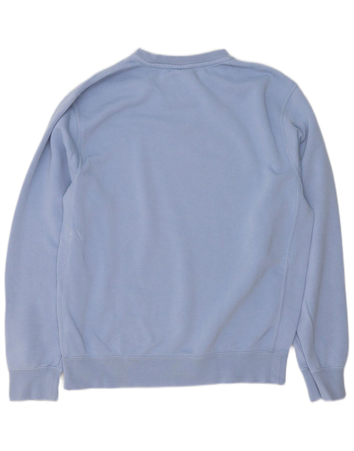 Nike Herren Sweatshirt Pullover Small Blau Baumwolle