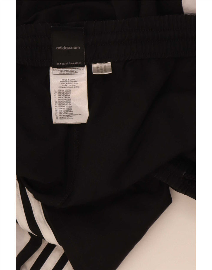 Adidas Herren-Sportshorts, groß, schwarzes Colourblock-Polyester