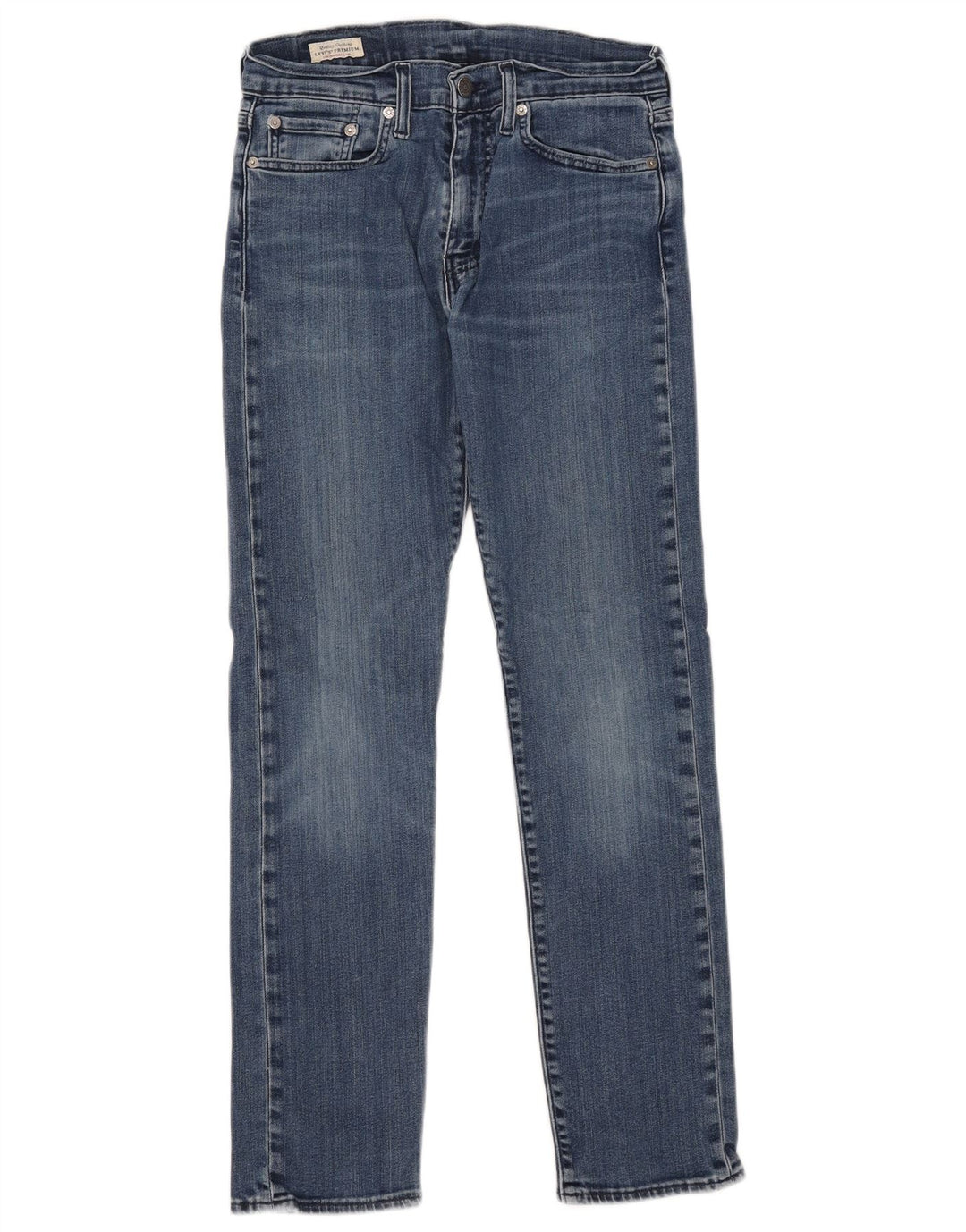 Levi's Damen Slim Jeans W29 L29 Blaue Baumwolle