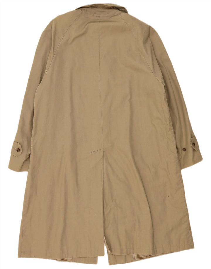 Hyde Park Herren Trenchcoat UK 40 Large Beige Baumwolle
