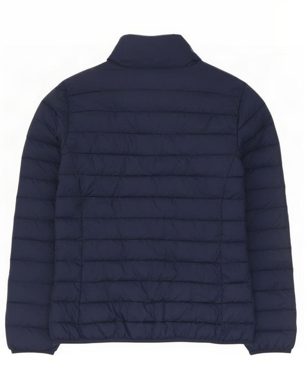 Carrera Damen Wattierte Jacke UK 14 Medium Marineblau Polyamid