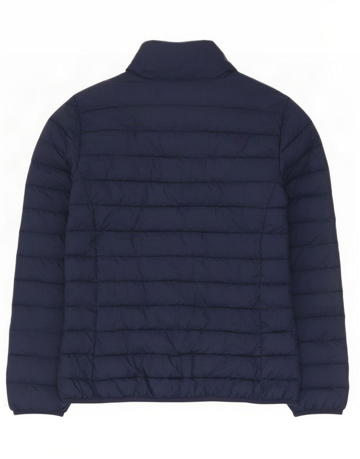 Carrera Damen Wattierte Jacke UK 14 Medium Marineblau Polyamid