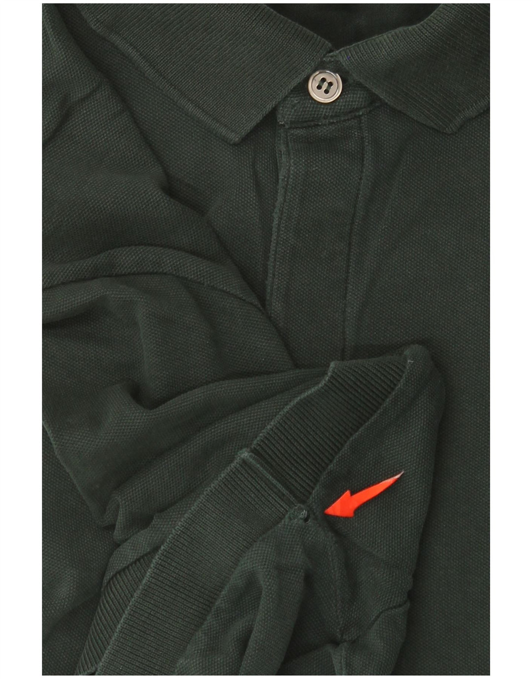 Lacoste Herren-Poloshirt mit normaler Passform, Größe 4, mittelgrüne Baumwolle