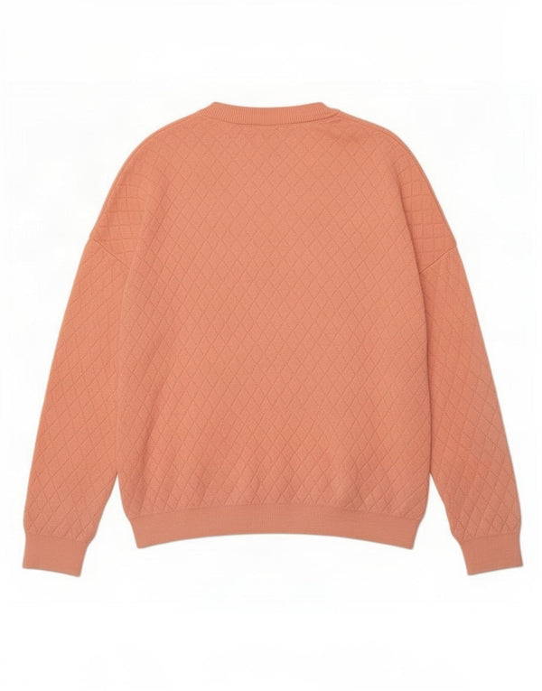 Topshop Damen-Pullover, übergroß, Rundhalsausschnitt, Gr. 6, XS, Rosa, Acryl