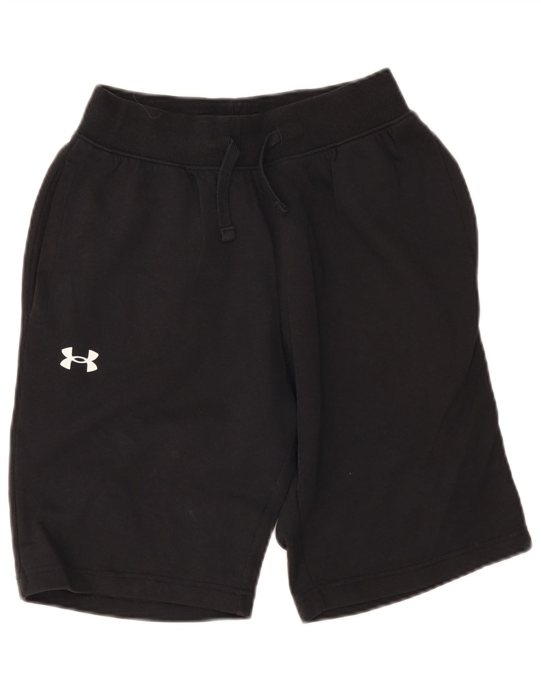 Under Armour Herren-Sportshorts, Größe S, schwarze Baumwolle