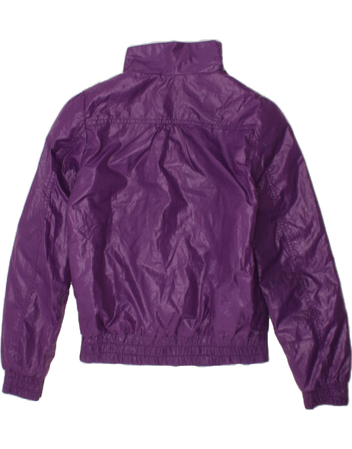 BENETTON Girls Tracksuit Top Jacket 10-11 Years Purple Vintage Benetton and Second-Hand Benetton from Messina Hembry 