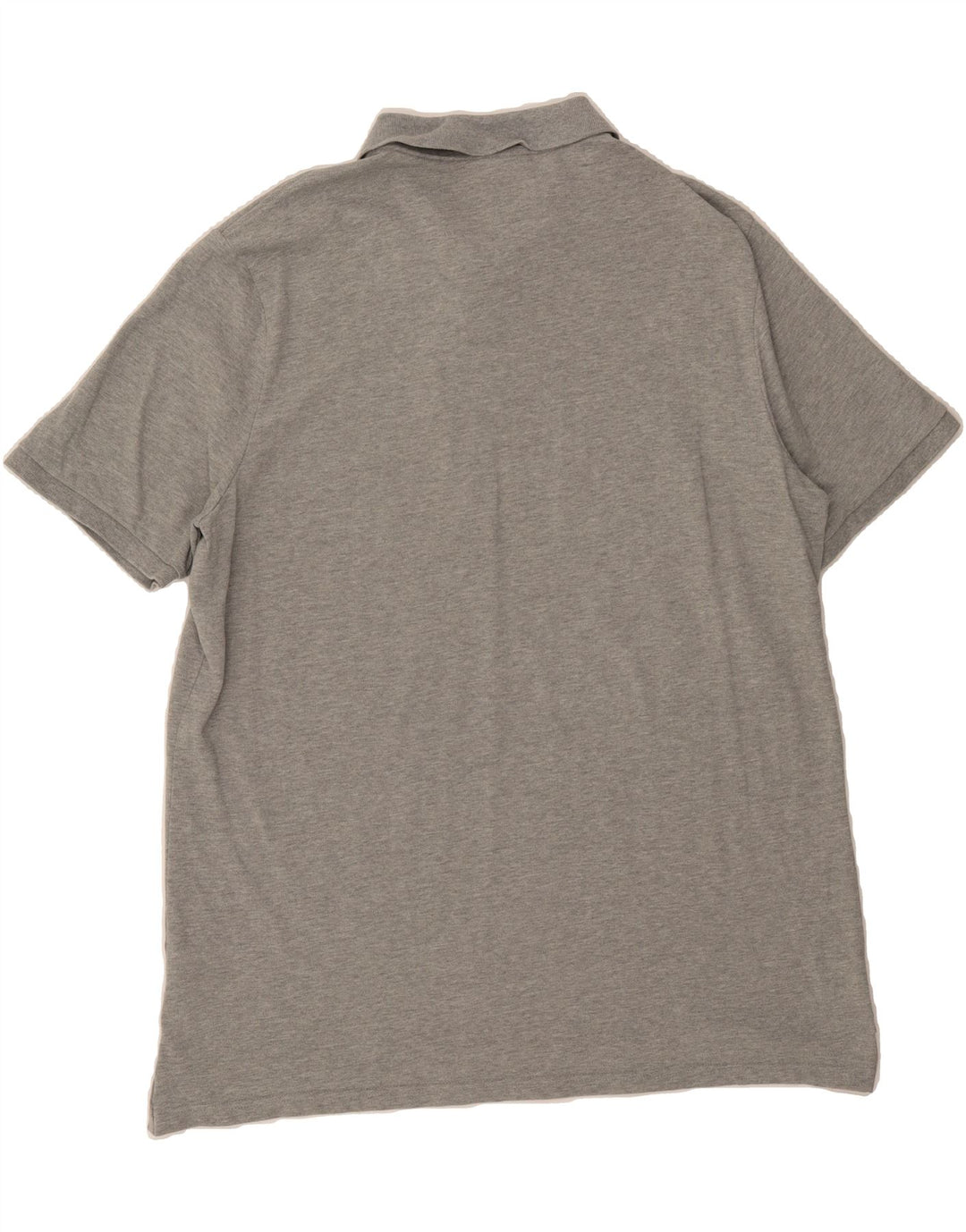 NIKE Mens Big & Tall Polo Shirt XL Grey Cotton Vintage Nike and Second-Hand Nike from Messina Hembry 