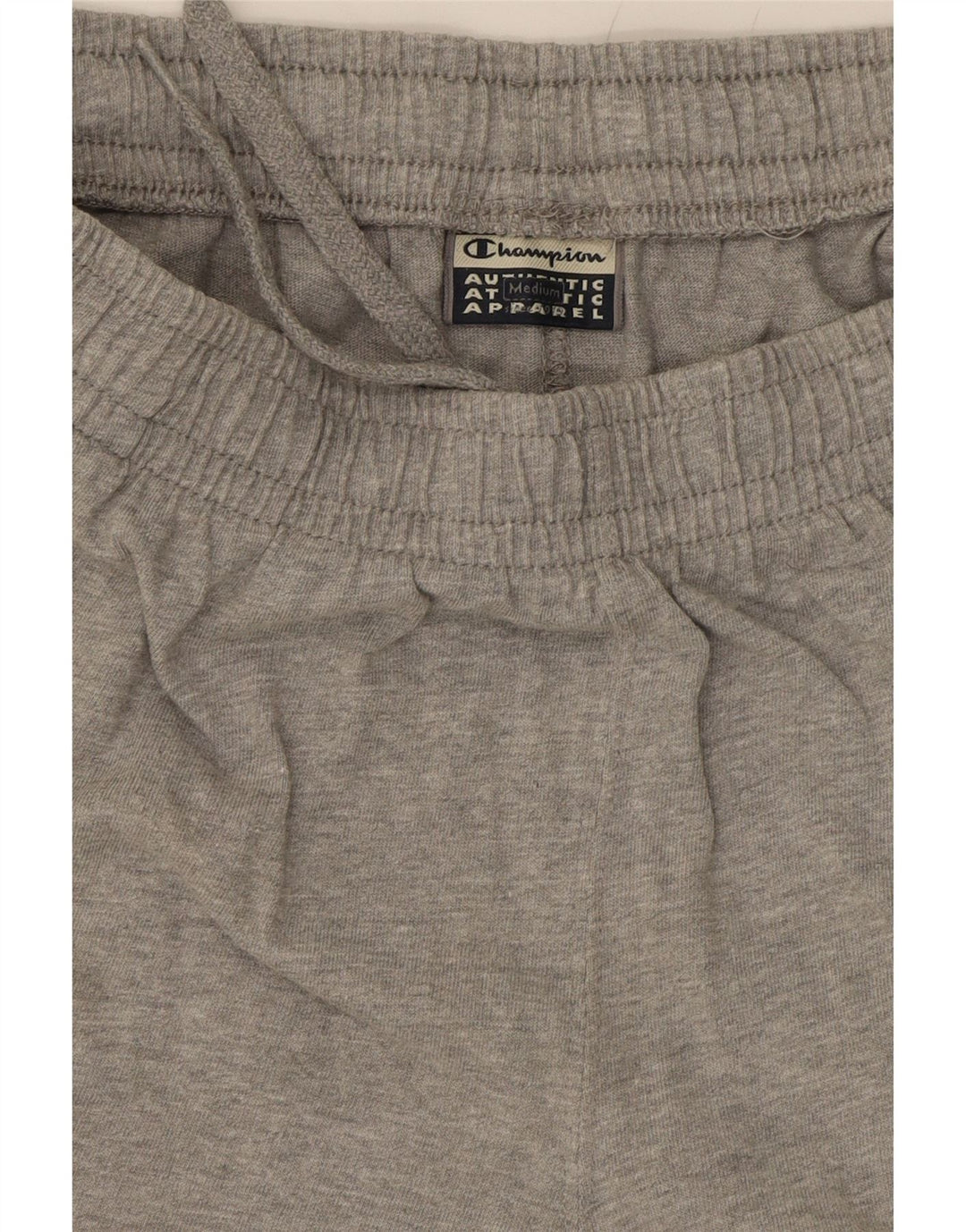 CHAMPION Womens Sport Shorts UK 12 Medium  Grey Vintage Champion and Second-Hand Champion from Messina Hembry 
