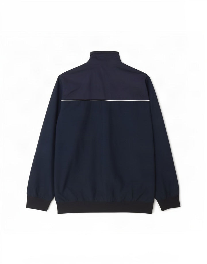 Champion Herren-Trainingsanzugoberteil, 2XL, Marineblau, Farbblock-Polyester