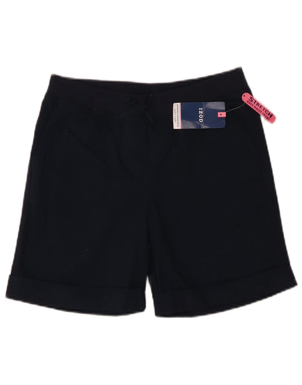Izod Sportshorts für Mädchen, 13–14 Jahre, marineblaue Baumwolle