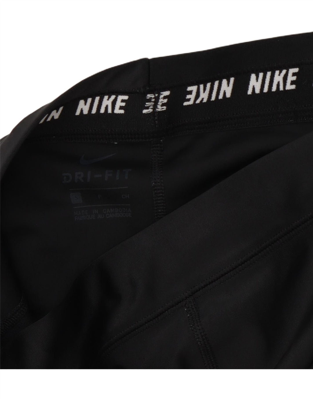 Nike Damen Dri Fit Leggings UK 10 Small Schwarz