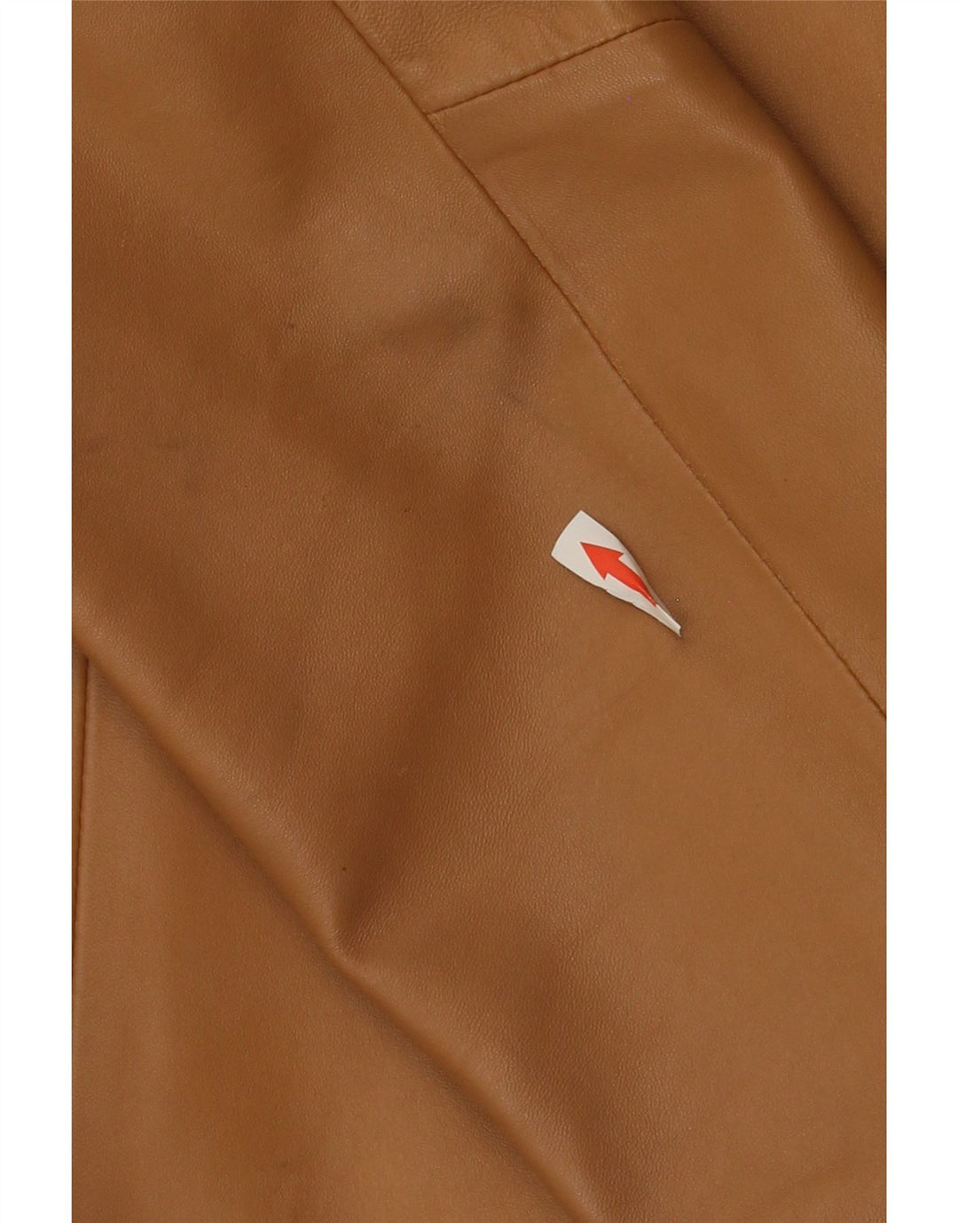 Vintage Damen Lederjacke IT 46 Large Braun