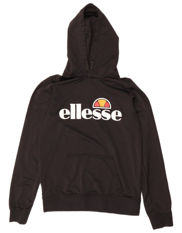 ELLESSE Kapuzenpullover mit Grafik für Jungen, 13–14 Jahre, Schwarz