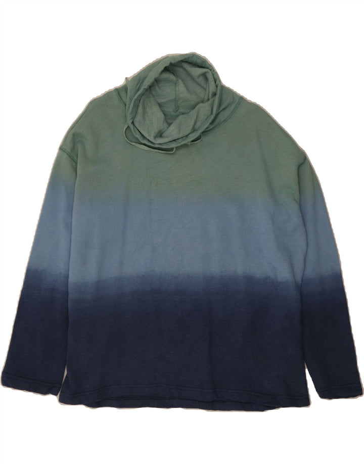 CHAPS Womens Oversized Sweatshirt Jumper UK 14 Medium Multicoloured Vintage Chaps and Second-Hand Chaps from Messina Hembry 