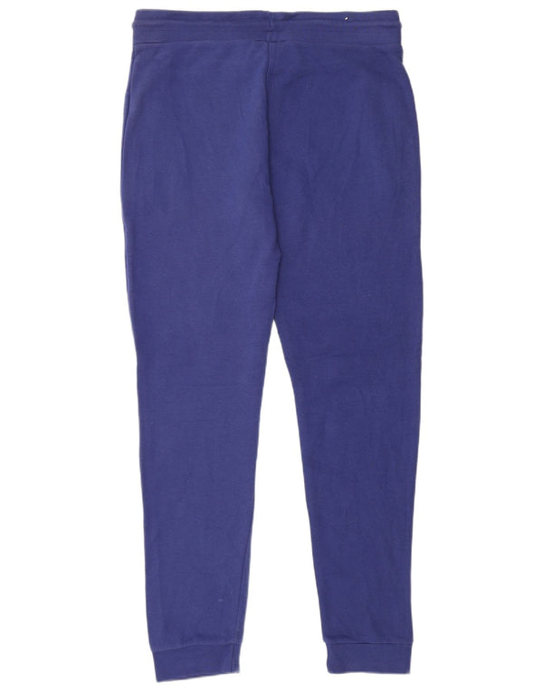 FILA Damen Trainingshose Jogger UK 18 XL Blaue Baumwolle