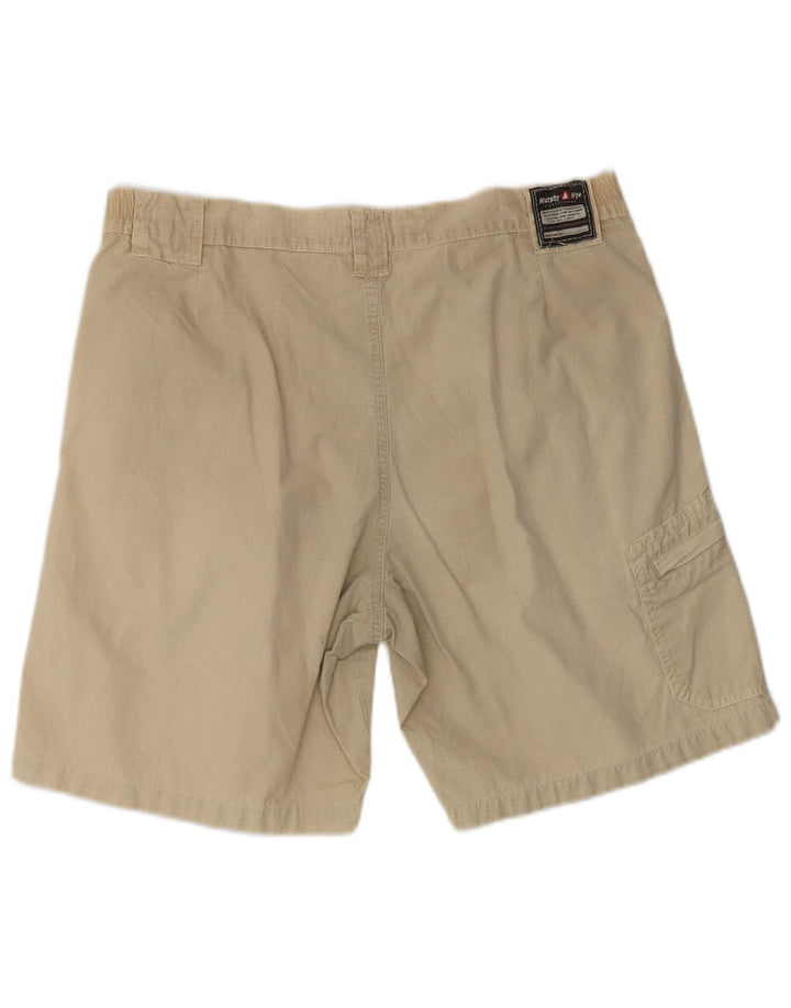MURPHY & NYE Herren-Cargo-Shorts, W36, Größe L, Beige, Baumwolle