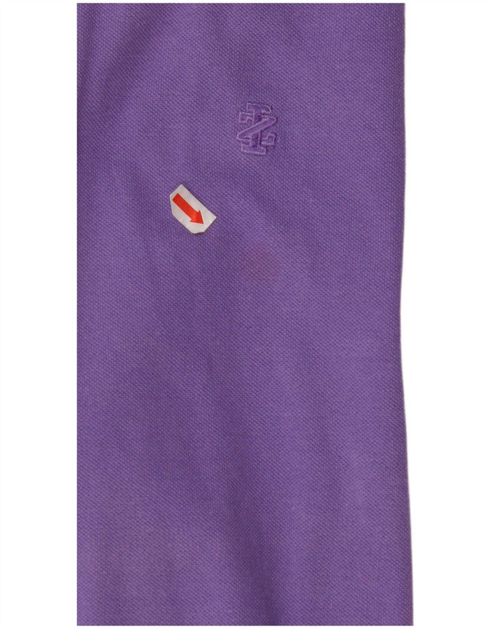 IZOD Herren Poloshirt 2XL Lila Baumwolle