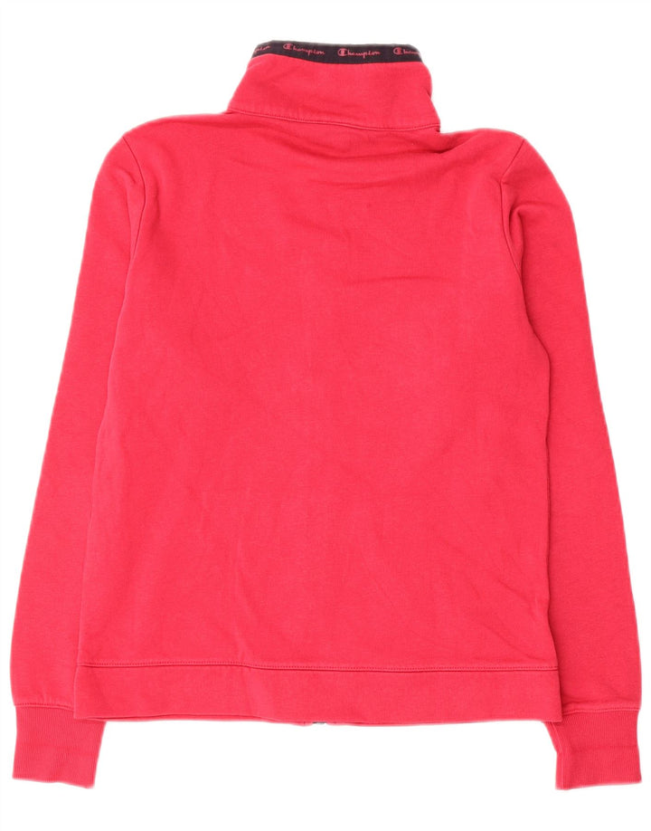 Champion Damen-Trainingsanzugoberteil mit Grafik, UK 10, Größe S, Rosa