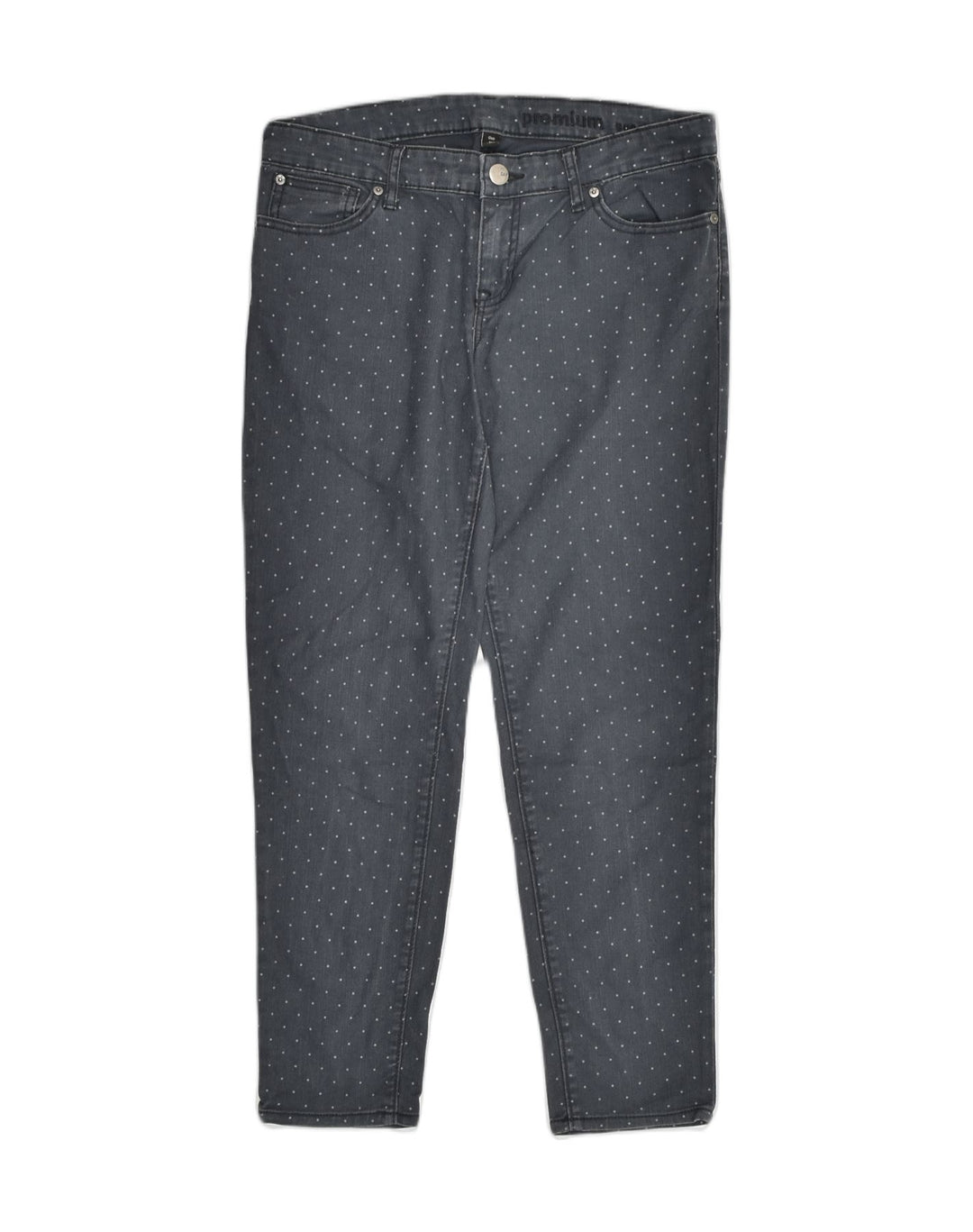 GAP Womens Slim Jeans W30 L26 Grey Polka Dot Cotton | Vintage Gap | Thrift | Second-Hand Gap | Used Clothing | Messina Hembry 