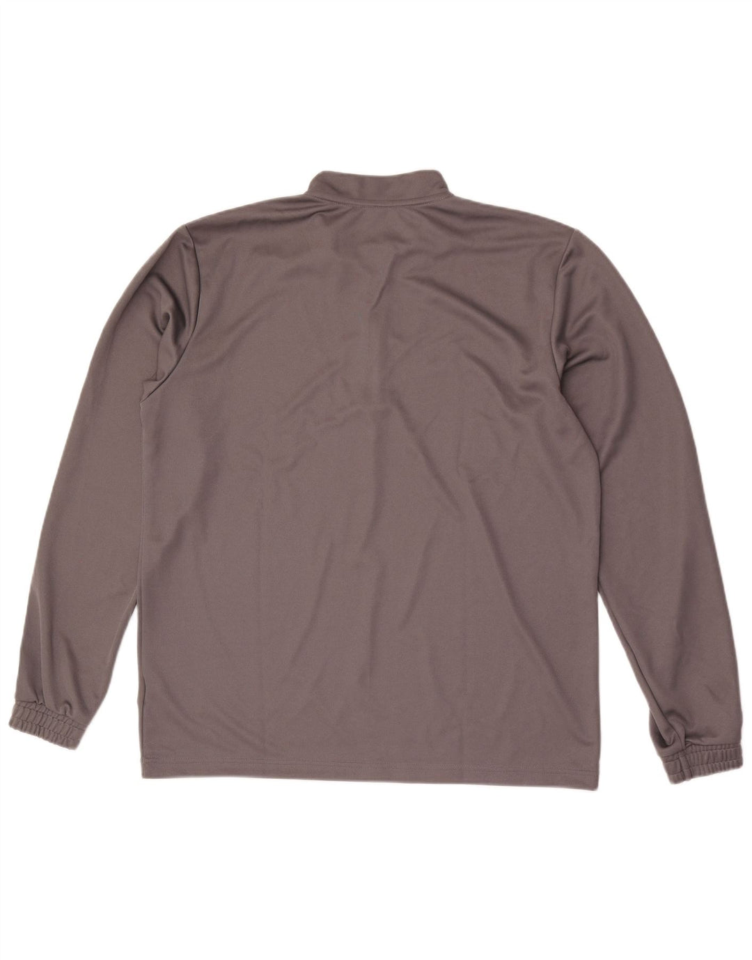 Adidas Herren Aeroready Zip Neck Pullover Trainingsanzug Top XL Grau Polyester